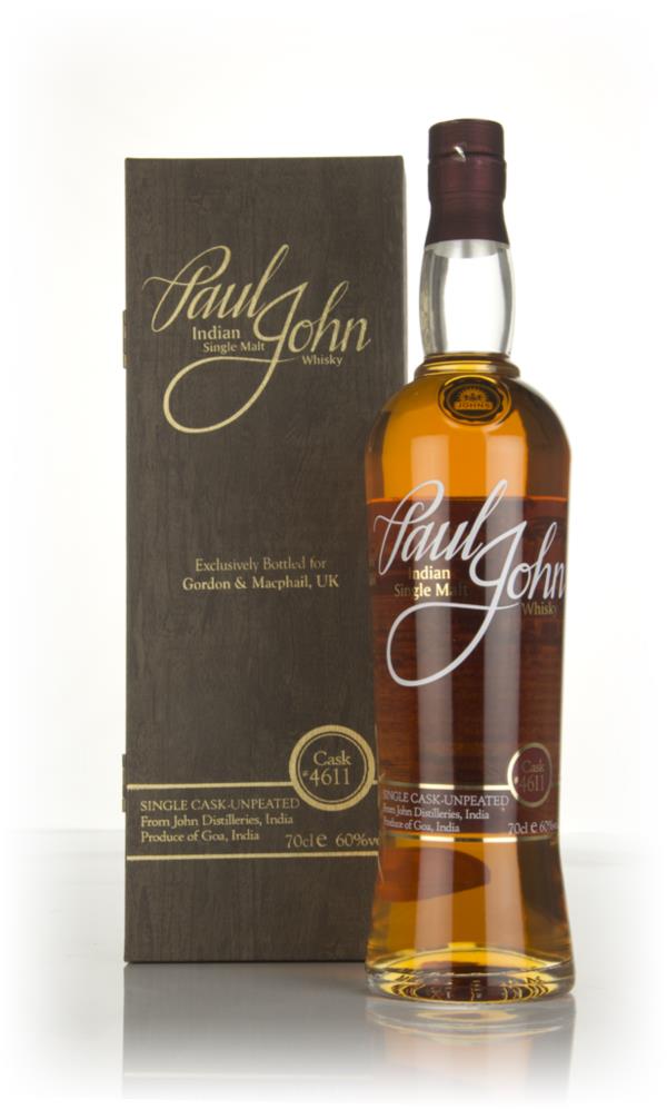 Paul John Single Cask (cask #4611) Single Malt Whisky