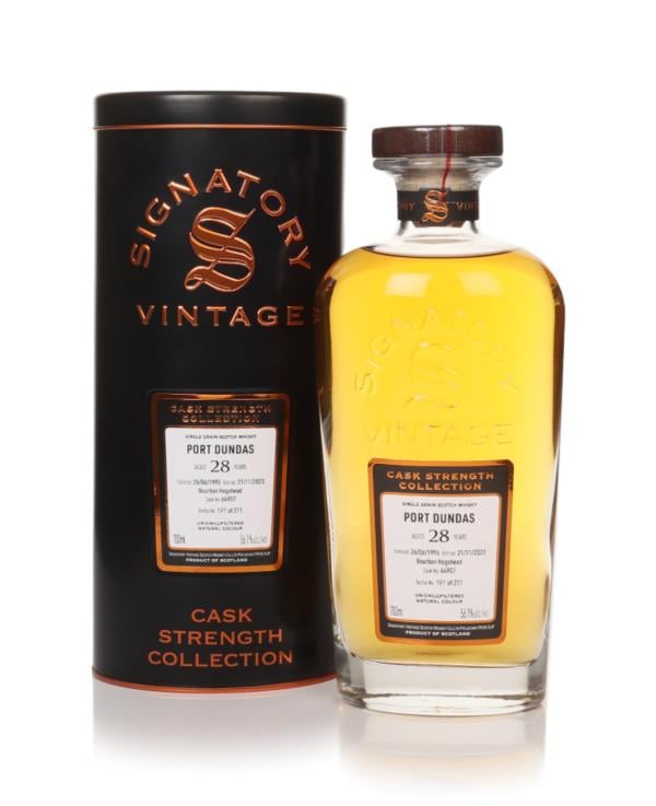 Port Dundas 28 Year Old 1995 (cask 64907) - Cask Strength Collection ( Grain Whisky