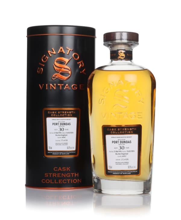 Port Dundas 30 Year Old 1995 (cask 64947) - Cask Strength Collection ( Grain Whisky
