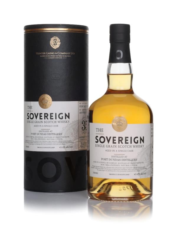 Port Dundas 35 Year Old 1990 (cask 21946) - The Sovereign (Hunter Lain Grain Whisky Port Dundas 35 Year Old 1990 (cask 21946) - The Sovereign (Hunter Lain Grain Whisky