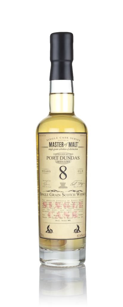 Port Dundas 8 Year Old 2009 - Single Cask (Master of Malt) Grain Whisky