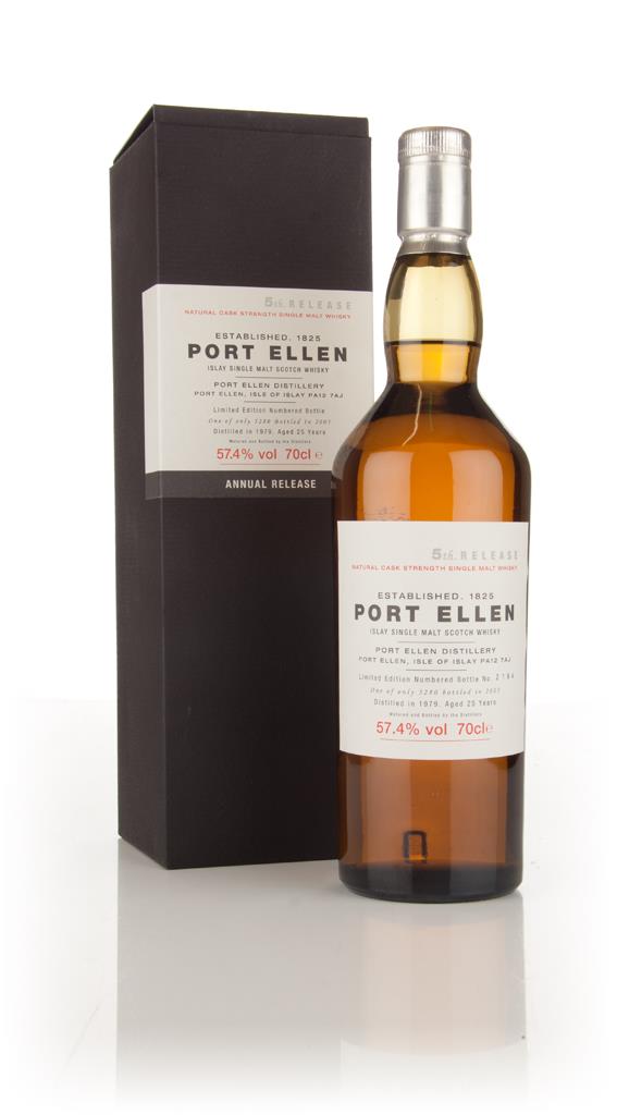 Port Ellen 25 Year Old 1979 - 5th Release (Special Release 2005) Single Malt Whisky