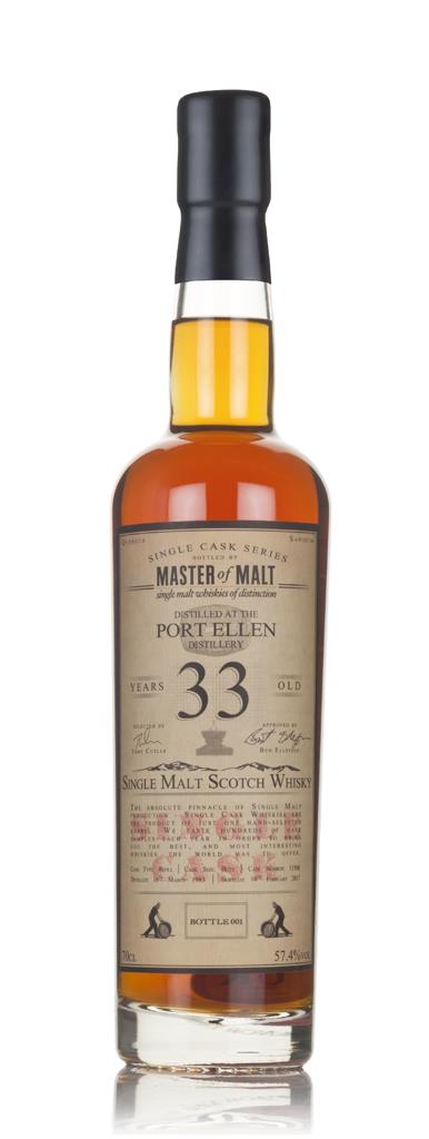 Port Ellen 33 Year Old 1983 - Single Cask (Master of Malt) Single Malt Whisky Port Ellen 33 Year Old 1983 - Single Cask (Master of Malt) Single Malt Whisky