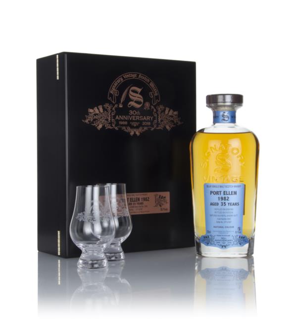 Port Ellen 35 Year Old 1982 (cask 2040) - 30th Anniversary Gift Box (S Single Malt Whisky