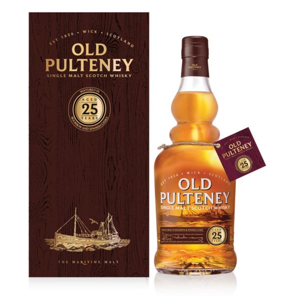 Old Pulteney 25 Year Old - Pre 2019 Single Malt Whisky