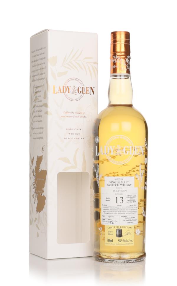 Pulteney 13 Year Old 2012 (cask 800134) - Lady of the Glen (Hannah Whi Single Malt Whisky