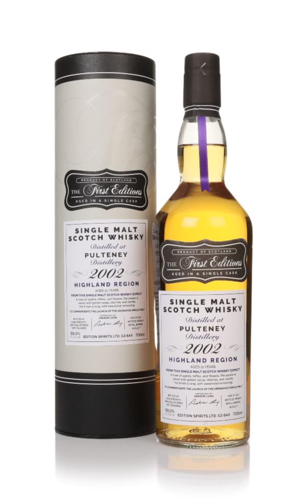 Pulteney 21 Year Old 2002 (cask 21177) - The First Editions (Hunter La Single Malt Whisky