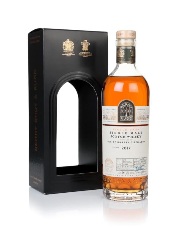 Isle of Raasay 2017 (cask 23) (bottled 2021) - Berry Bros. & Rudd Single Malt Whisky