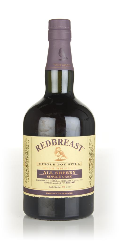 Redbreast 16 Year Old 2001 Single Cask (Master of Malt) Single Pot Still Whiskey