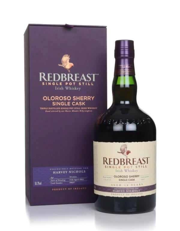 Redbreast 18 Year Old 2003 (cask 30837) - Oloroso Cask Single Pot Still Whiskey