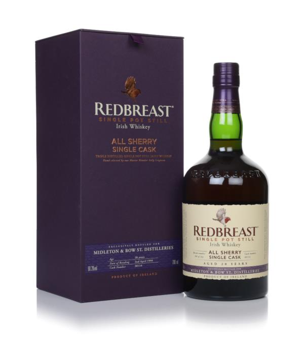 Redbreast 20 Year Old 1999 All Sherry (Midleton & Bow St) Single Pot Still Whiskey