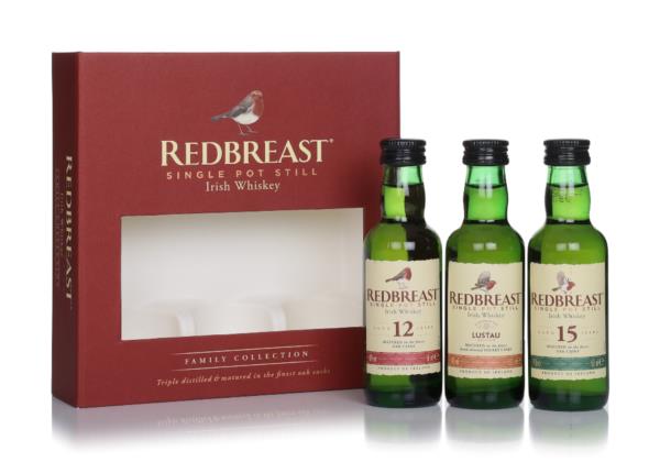 Redbreast Irish Whiskey Miniature Trio Gift Set (3 x 50ml) Single Pot Still Whiskey