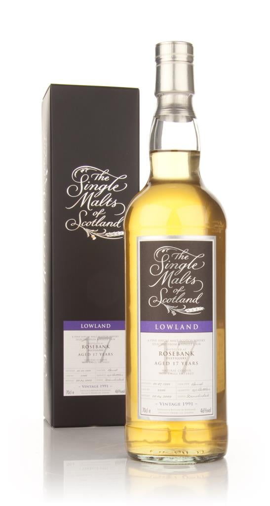 Rosebank 17 Year Old 1991 - Single Malts of Scotland (Speciality Drink Single Malt Whisky
