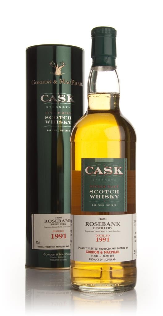 Rosebank 15 Year Old 1991 - Cask Strength (Gordon & MacPhail) Single Malt Whisky