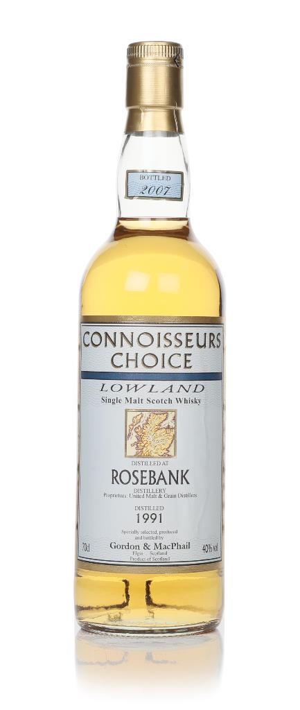 Rosebank 1991 (bottled 2007) - Connoisseurs Choice (Gordon & MacPhail) Single Malt Whisky