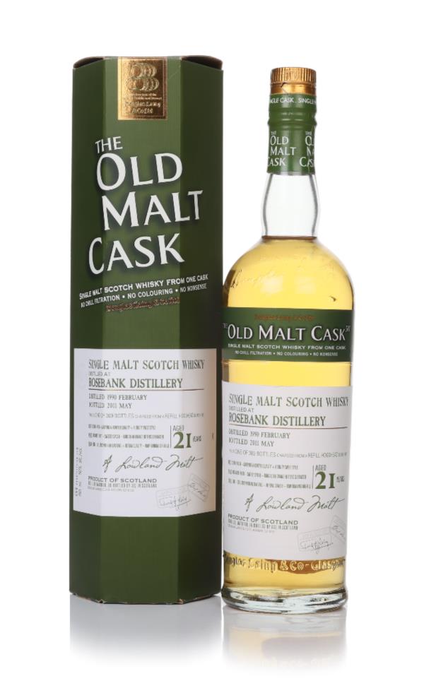 Rosebank 21 Year Old 1990 (cask 7181) - Old Malt Cask (Douglas Laing) Single Malt Whisky