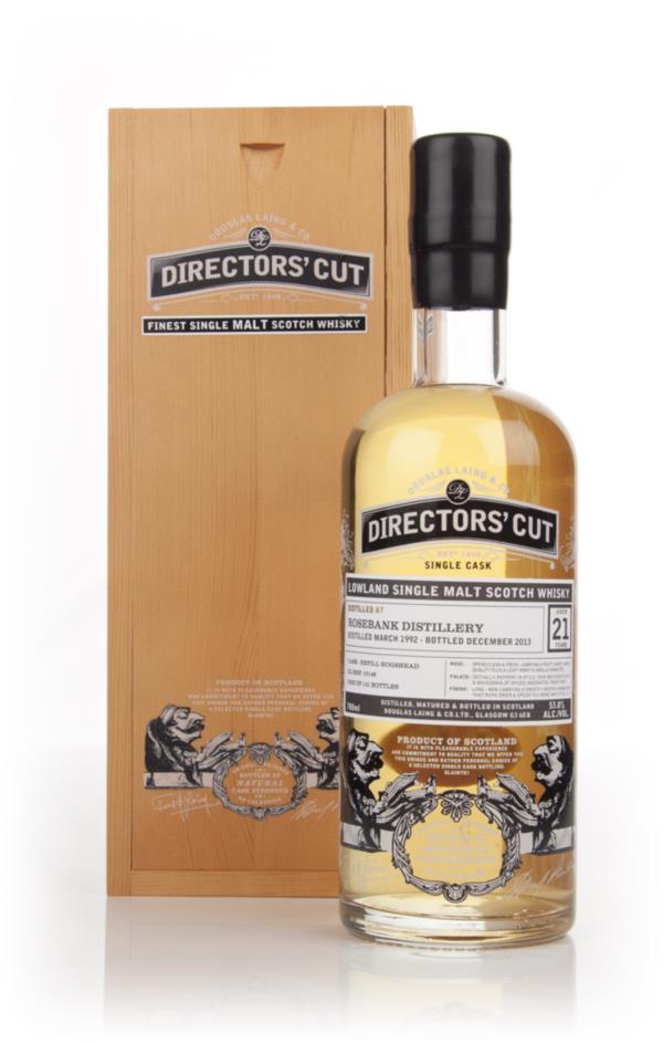 Rosebank 21 Year Old 1992 (cask 10146) - Directors' Cut (Douglas Laing Single Malt Whisky
