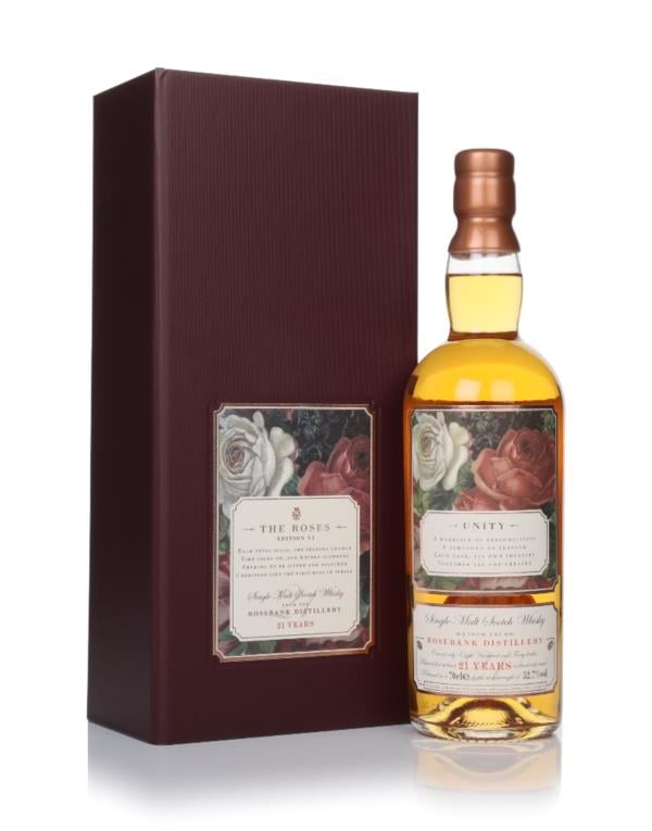 Rosebank 21 Year Old - The Roses Edition #6 Unity Single Malt Whisky Rosebank 21 Year Old - The Roses Edition #6 Unity Single Malt Whisky