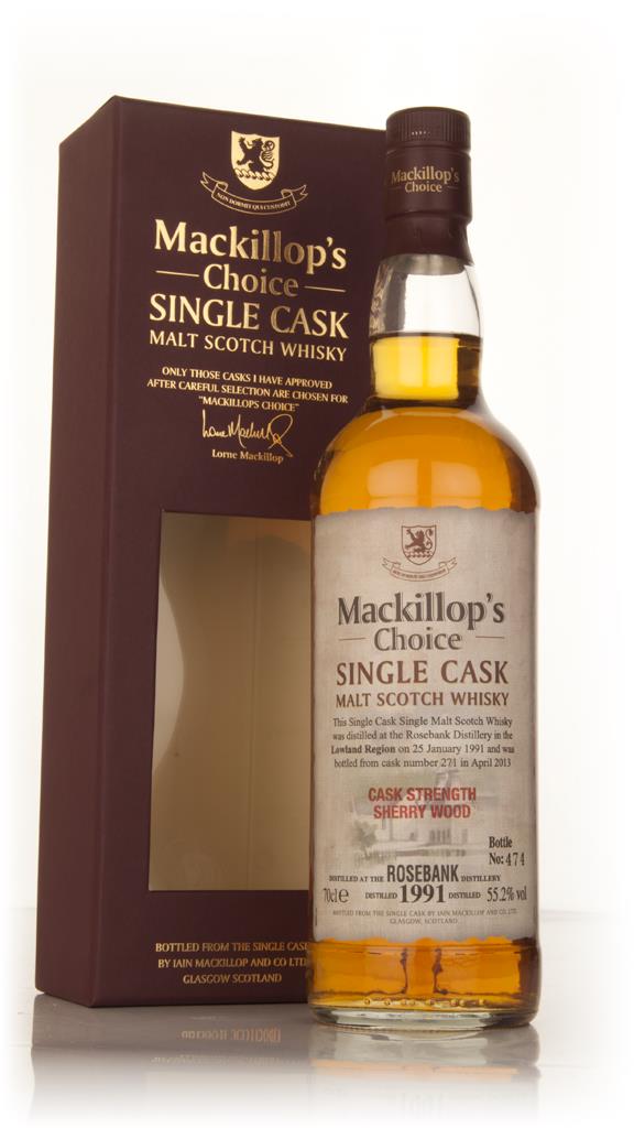 Rosebank 22 Year Old 1991 (cask 271) - Mackillop's Choice Single Malt Whisky
