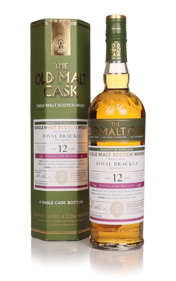Royal Brackla 12 Year Old 2012 (cask HL21539) - Old Malt Cask (Hunter Single Malt Whisky