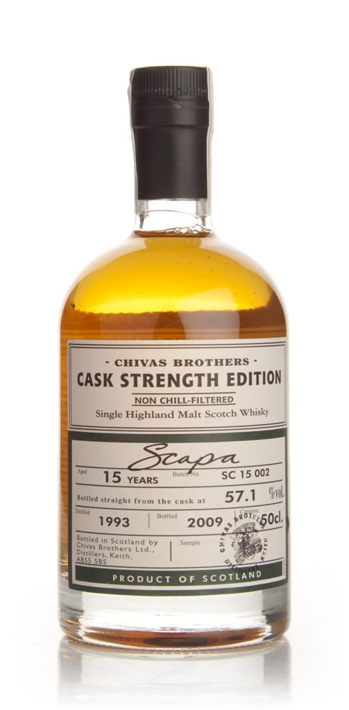 Scapa 15 Year Old 1993 - Cask Strength Edition (Chivas Brothers) Single Malt Whisky
