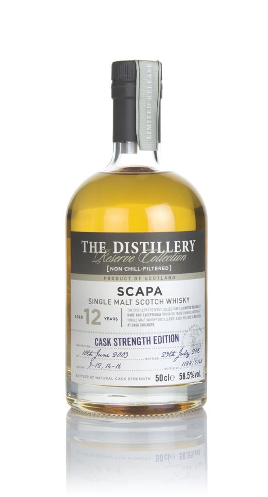 Scapa 12 Year Old 2003 - Distillery Reserve Collection Single Malt Whisky