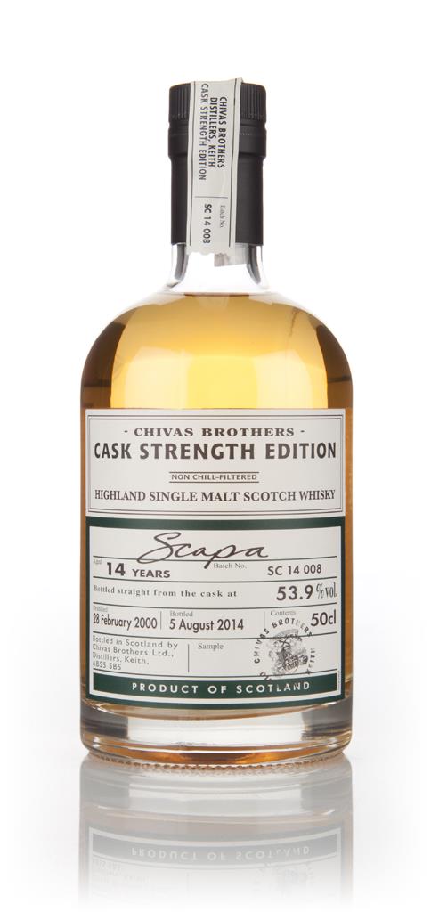 Scapa 14 Year Old 2000 - Cask Strength Edition (Chivas Brothers) Single Malt Whisky