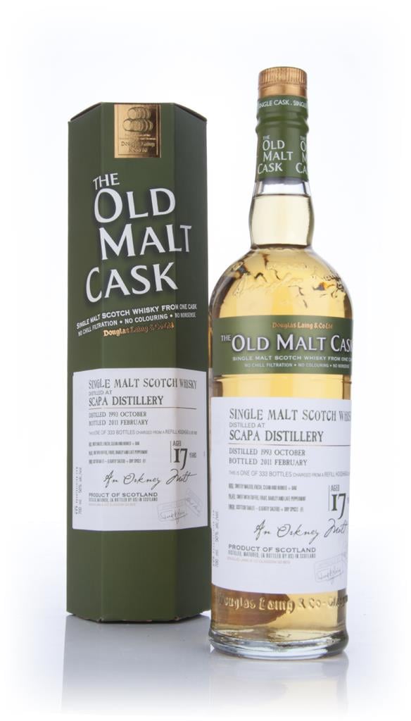 Scapa 17 Year Old 1993 - Old Malt Cask (Douglas Laing) Single Malt Whisky