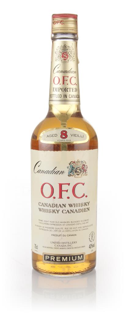 Schenley O.F.C. 8 Year Old Canadian Whisky - 1984 Blended Whisky