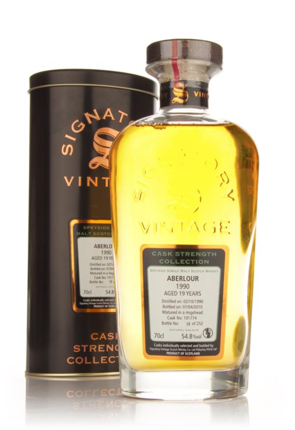 Aberlour 19 Year Old 1990 Cask 101774 - Cask Strength Collection (Sign Single Malt Whisky