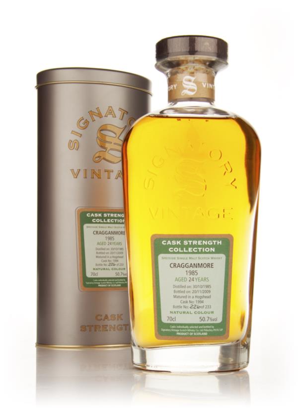 Cragganmore 24 Year Old 1985 - Cask Strength Collection (Signatory) Single Malt Whisky