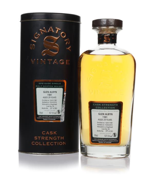Glen Albyn 29 Year Old 1981 (Cask 50) - Cask Strength Collection (Sign Single Malt Whisky