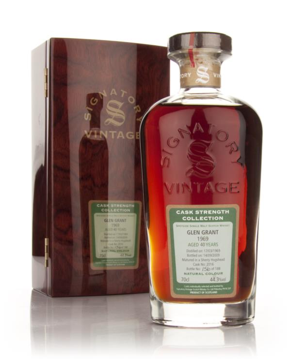 Glen Grant 40 Year Old 1969 - Cask Strength Collection (Signatory) Single Malt Whisky