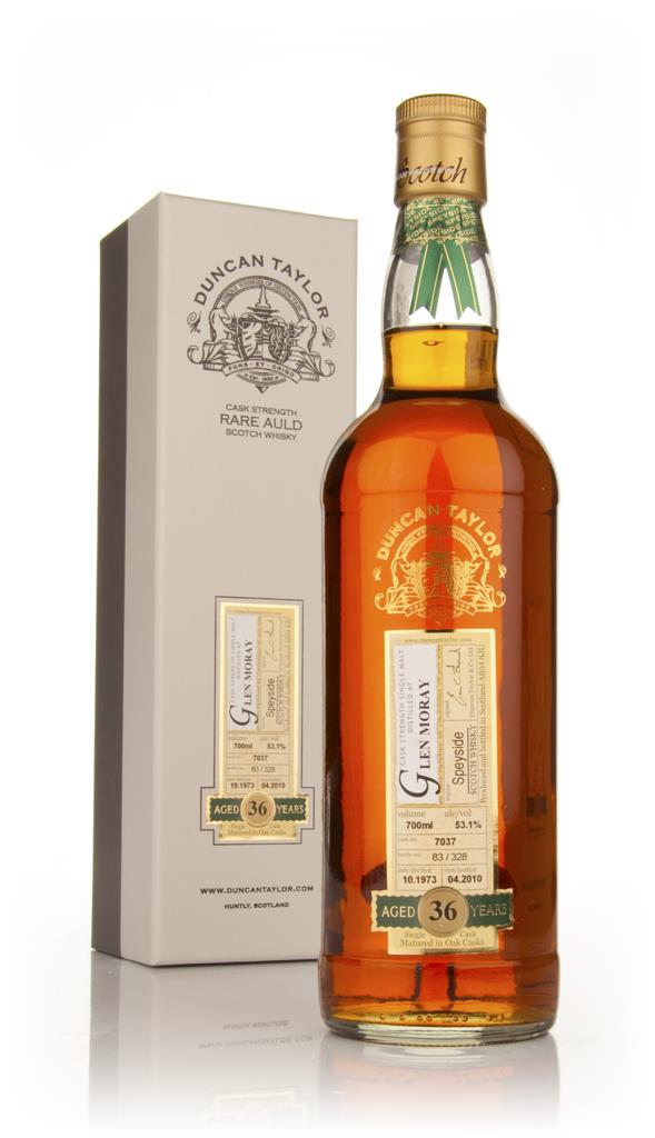 Glen Moray 36 Year Old 1973 - Rare Auld (Duncan Taylor) Single Malt Whisky