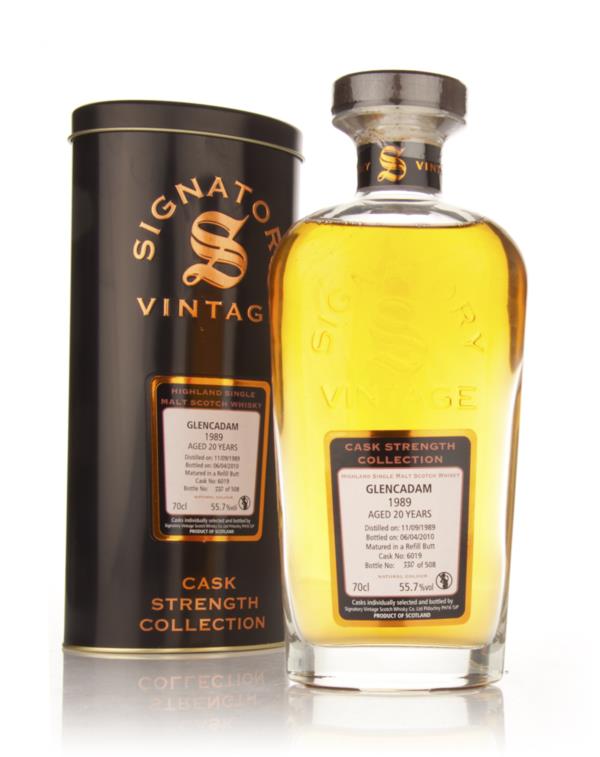 Glencadam 20 Year Old 1989 Cask 6019 - Cask Strength Collection (Signa Single Malt Whisky