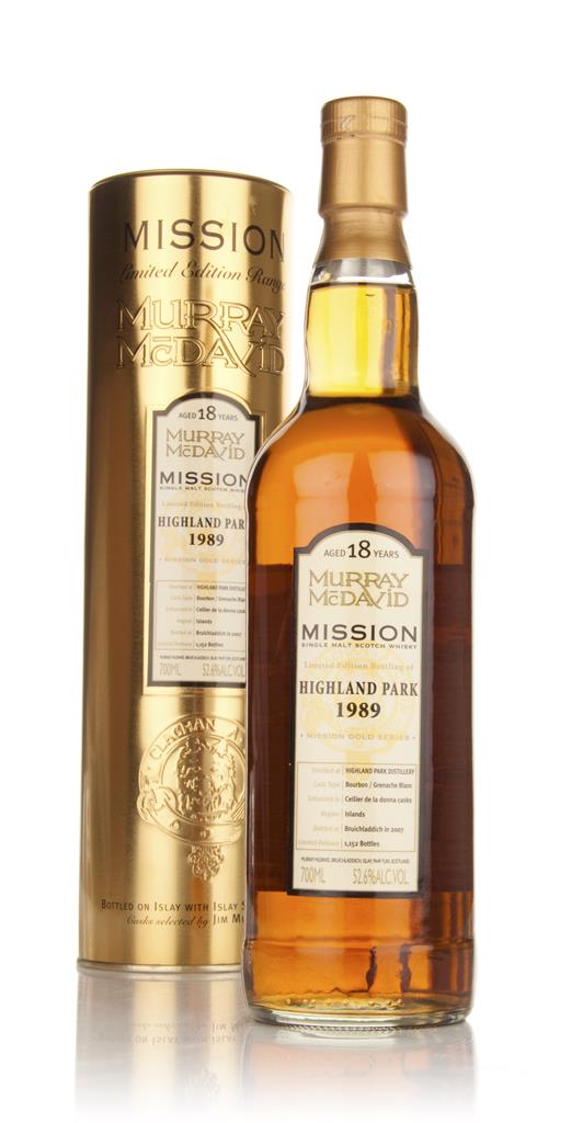 Highland Park 18 Year Old 1989 - Mission (Murray McDavid) Single Malt Whisky