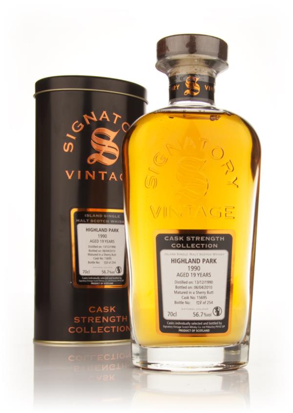 Highland Park 19 Year Old 1990 Cask 15695 - Cask Strength Collection ( Single Malt Whisky