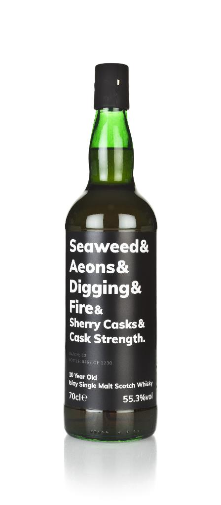 Seaweed & Aeons & Digging & Fire & Sherry Casks & Cask Strength 10 Yea Single Malt Whisky
