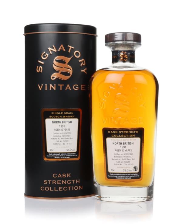 North British 30 Year Old 1991 (cask 262089) - Cask Strength Collectio Grain Whisky