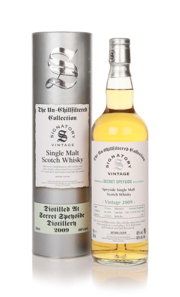 Secret Speyside 14 Year Old 2009 (cask DRU 17/A195 #144-148) - Un-Chil Single Malt Whisky