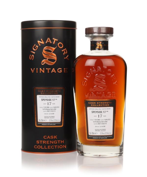 Secret Speyside 17 Year Old 2005 (cask DRU 17/A106 #18) - Cask Strengt Single Malt Whisky 3cl Sample
