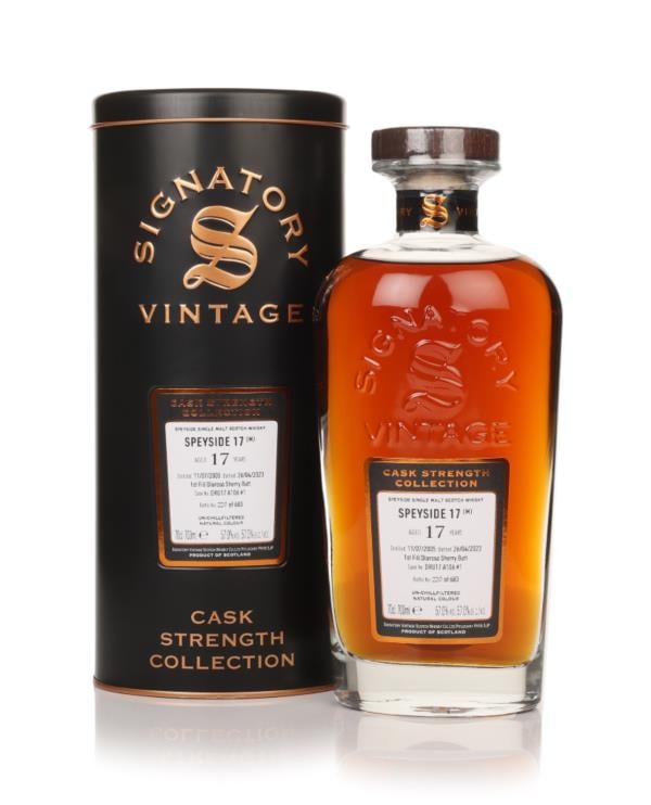 Secret Speyside 17 Year Old 2005 (cask DRU 17/A106 #1) - Cask Strength Single Malt Whisky