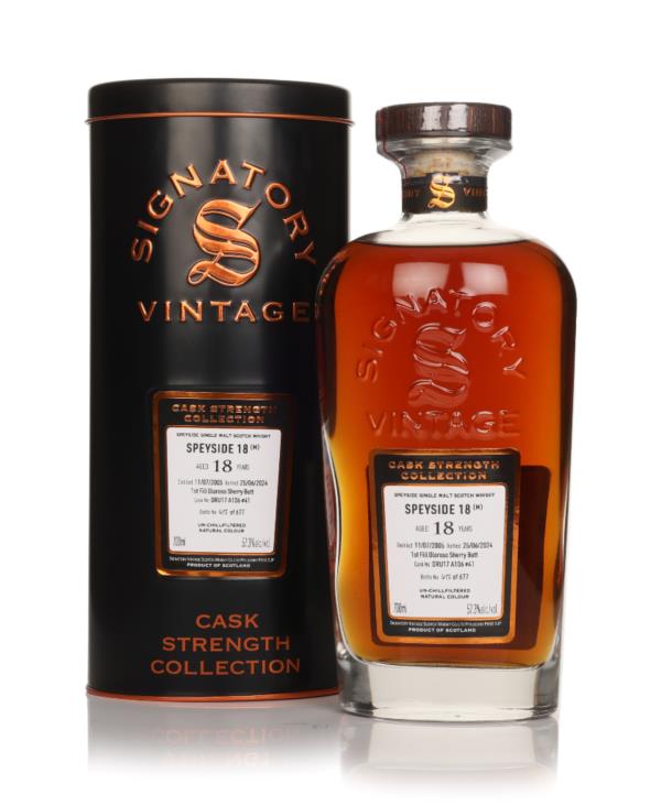 Secret Speyside 18 Year Old 2005 (cask DRU17 A106 #41) - Cask Strength Single Malt Whisky