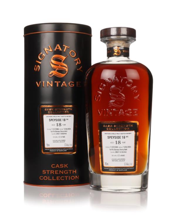 Secret Speyside 18 Year Old 2005 (cask DRU17 A106 #46) - Cask Strength Single Malt Whisky