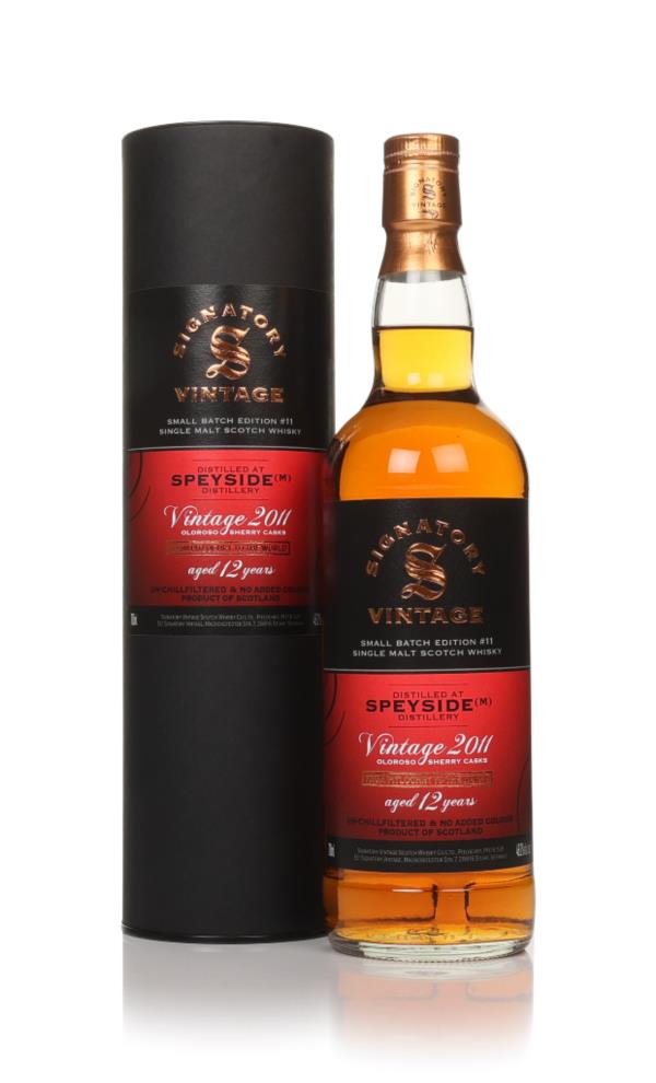 Speyside (M) 12 Year Old 2011 - Small Batch Edition #11 (Signatory) Single Malt Whisky