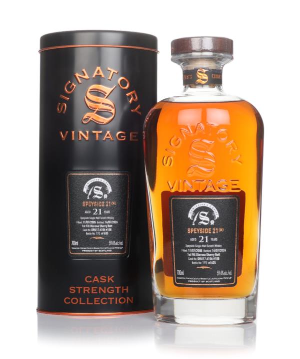 Signatory Speyside (M) 21 Year Old 2005 (Cask 108) - Cask Strength Collection (S Single Malt Whisky