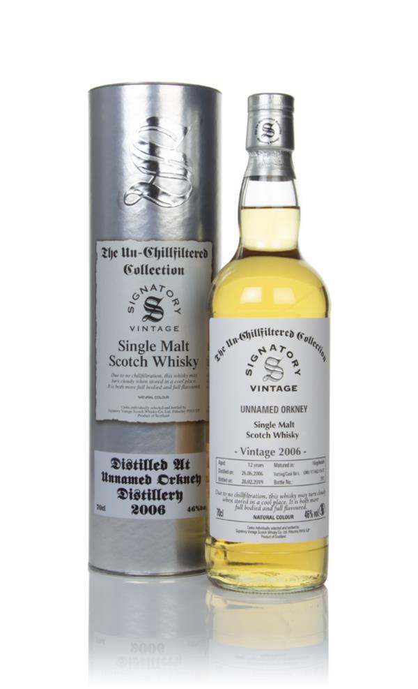 Unnamed Orkney 12 Year Old 2006 (casks 17/A62 11 & 12) - Un-Chillfilte Single Malt Whisky