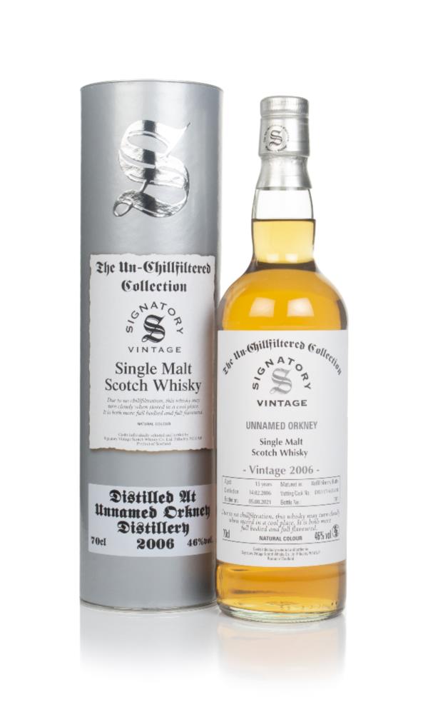 Unnamed Orkney 15 Year Old 2006 (casks 17/A65 #18) - Un-Chillfiltered Single Malt Whisky