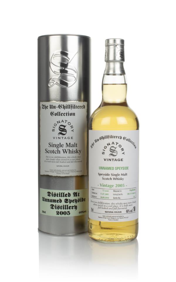 Unnamed Speyside 13 Year Old 2005 (casks 17/A106 58) - Un-Chillfiltere Single Malt Whisky
