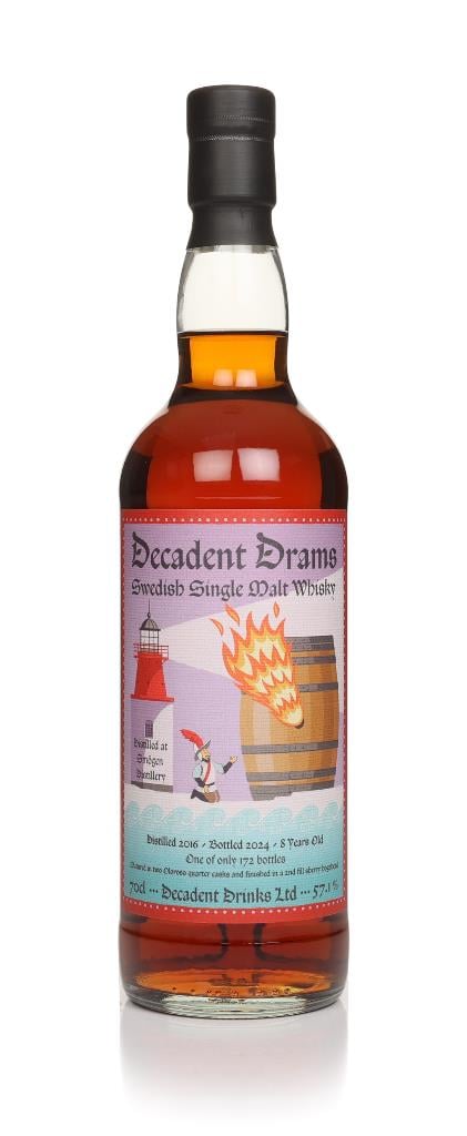 Smogen 8 Year Old 2016 - Decadent Drams (Decadent Drinks) Single Malt Whisky